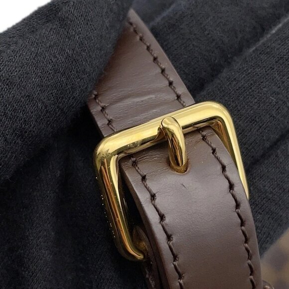 LOUIS VUITTON Bloomsbury Size PM Damier Ebene Canvas Red - Picture 7 of 15